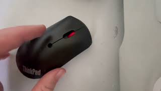 How to change battery Lenovo MB230B Wireless Bluetooth Mouse [upl. by Atnovart]