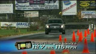 MotorWeek Road Test 2009 Cadillac CTSV [upl. by Gebhardt]