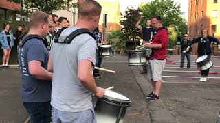 HD Inveraray and District Drum Corps  2019 Pre Worlds MSR Practice [upl. by Ostap]