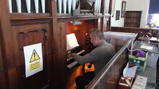 Morning has broken  Clifton Methodist Church Brighouse Conacher organ [upl. by Rosaline954]