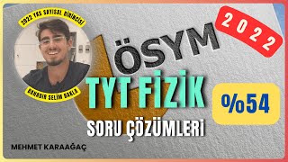 2022 YKS TYT Çıkmış Fizik Soru Çözümleri [upl. by Siberson]