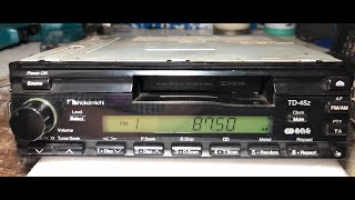 ซ่อม Nakamichi TD45z Car Stereo AM FM Cassette Repair electronics [upl. by Eineeuq]