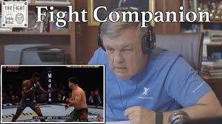 Teddy Atlas watches ISRAEL ADESANYA vs KELVIN GASTELUM  The Fight Companion [upl. by Cassy]