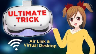 Improve Air Link and Virtual Desktop with This Trick [upl. by Airetak]