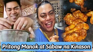 Pritong Manok at Sabaw na Kinason para kay BrendaMageOfficial at SC Kain [upl. by Inez]