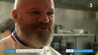 Dans les cuisines de Philippe Etchebest au 4e mur à Bordeaux [upl. by Zoller534]