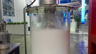 Mechanical defoamer which is excellent defoaming machine for tank or pod [upl. by Veneaux]