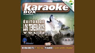 Mi Vida Eres Tú Karaoke Version [upl. by Asus56]