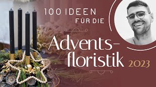 Der Deutsche Meister zeigt tolle Adventsfloristik und 3 Fehler die fast jeder macht [upl. by Gerstein]