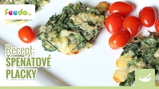 Recept Špenátové placky se sýrem [upl. by Stevy314]