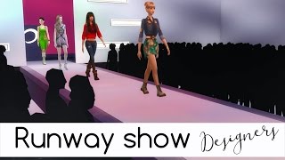 Sims 4 designerbrand casual custom content runway show PART 1 [upl. by Nahoj756]