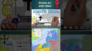 Errores en ✅La HISTORIA de las CRUZADAS en 14 minutos  La batalla por TIERRA SANTA [upl. by Rothstein]