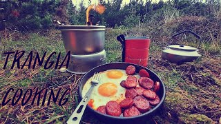 Trangia Cooking  Camping Cooking Breakfast [upl. by Chic411]