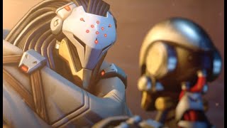 Zenyatta and Rammatra cutscene  Overwatch PVE Cutscene [upl. by Seilenna]