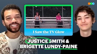 Justice Smith and Brigette LundyPaine Dissect Their I Saw the TV Glow Characters [upl. by Noyad]