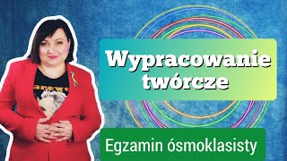 Wypracowanie twórcze czyli opowiadanie Przykłady rozwiązania [upl. by Elmaleh]