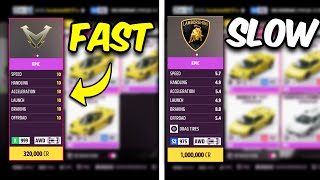 Top 5 FASTEST Drag Cars in Forza Horizon 5 [upl. by Nollat]