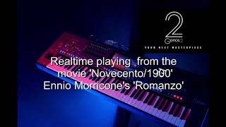 Romanzo Ennio Morricone on the Yamaha Genos 2 [upl. by Olethea]