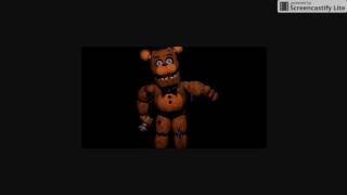 Fnaf 2 Withered Freddy Sings Fnaf Song [upl. by Oilisab]