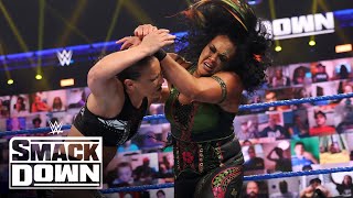 Tamina vs Nia Jax SmackDown April 23 2021 [upl. by Nare]