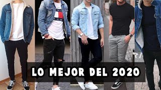 OUTFITS DE MODA PARA HOMBRE  ROPA CASUAL PARA JOVENES [upl. by Aleacim]