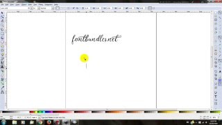 Accessing glyphs in inkscape [upl. by Esined839]