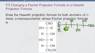 3B 711 Haworth Projection Formulas [upl. by Suirauqram390]