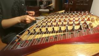 Fur Elise YangQin 揚琴 Chinese dulcimer Guitar Piano [upl. by Schnorr570]