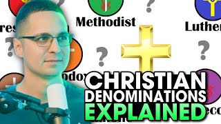 All Christian denominations explained in 12 minutes Reaction [upl. by Jayne316]