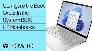 How to Configure the Boot Order in the System BIOS for HP PCs  HP Support [upl. by Aicertap]