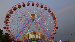 Riesenrad Colossus offride  Göbel  Herbstmarkt Landau 2024 [upl. by Euqilegna]