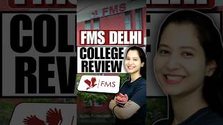 Is it worth joining FMS Delhi  College review🔥🚀 shorts [upl. by Eilarol]