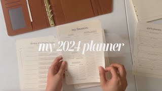 Preparingrefilling my planner for 2024  Vlogmas 2023 [upl. by Berlauda]