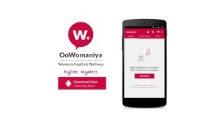 OoWomaniya Womens Health and Wellness App [upl. by Ydospahr]