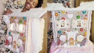 Cute Ugly Christmas Sweater Idea Gingerbread House UGLY Christmas sweater [upl. by Anailuig]