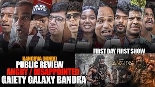 Kanguva Hindi Movie  Public Review  First Day First Show  Gaiety Galaxy Bandra [upl. by Harmonie]