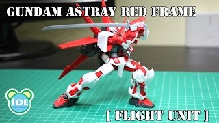 Gundam Astray Red Frame Flight Unit  Speed Assembly [upl. by Nimesay18]