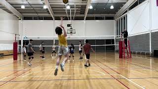 Volleycrocs vs Floating points Perry Park Div 2 [upl. by Grani]