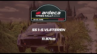 Ardeca Ypres Rally 2024  SS 15 Vleteren [upl. by Davy]