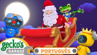 Gecko Salva o Natal  Garagem do Gecko em Português  Desenhos Animados [upl. by Josey]