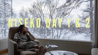 Skiing in Niseko Day 1amp2  Exploring Hokkaido  JAPAN VLOG 32 [upl. by Mira]