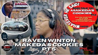 Raven Winton of Makedas Cookies Young Dolph was comfortable in Memphis and at Makedas Part 5 [upl. by Abbye]