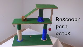 🐱 Como Hacer Un RASCADOR Para GATOS Casero 🐱 [upl. by Anahir]