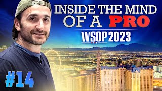 ♠♣♥♦ Inside the Mind of a Pro  2023 WSOP 14 Davidi Kitai [upl. by Enreval]