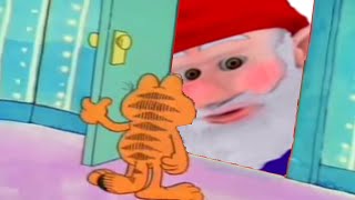 Garfield gets Gnomed GNOMING THE VIEWS AS USUAL [upl. by Atisor117]