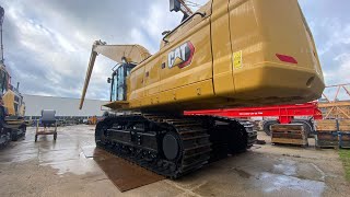 Cat 395 long reach excavator [upl. by Eelarak]