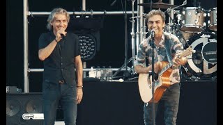 Marco Ligabue quotSogni di rocknrollquot con Luciano Ligabue [upl. by Notluf]