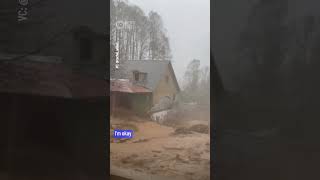 Mudslide Destroys Family Home In North Carolina  10 News First [upl. by Faucher103]