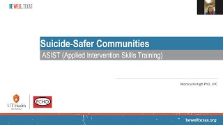 RSS ECHO  January 25  Introduction to Applied Suicide Intervention Skills Training ASIST [upl. by Nnav]