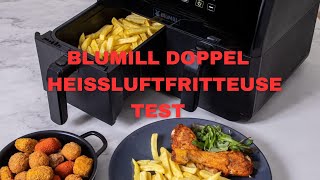 BluMill Doppel Heißluftfritteuse Test [upl. by Fawna807]